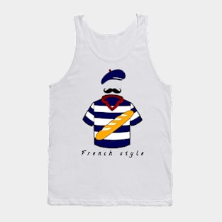 French style baguette Tank Top